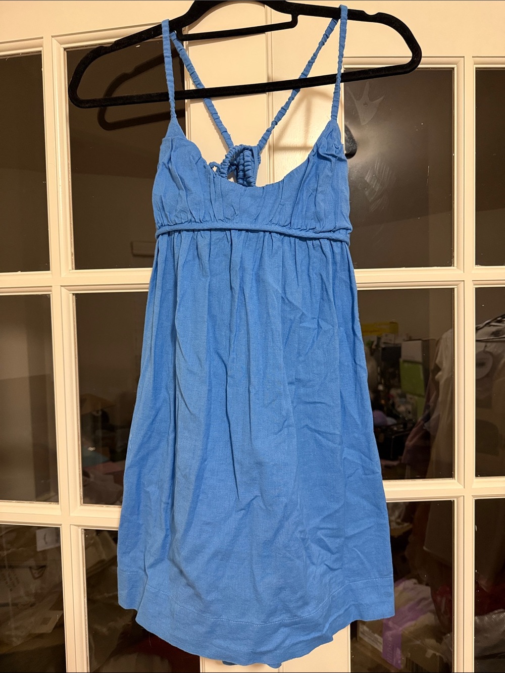 Free people size small Women’s Blue Spaghetti Strap